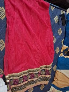 Elegant Red Saree