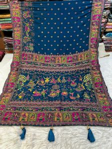 ❣️ Pashmina Silk Saree ❣️