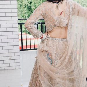 Elegant Sequin Lehenga Choli Set