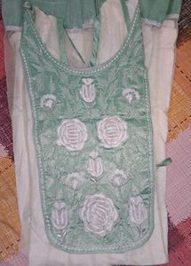 Embroidered White Kurta