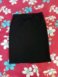 Black Straight Skirt