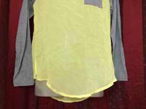 Heart~n~Crush Yellow Long Sleeve Top