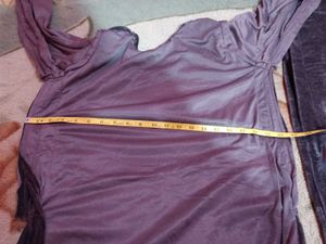 Unused Elegant party wear Levender Velvet Kurta Se