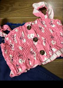 COMBO of Cute Navy Blue Velvet Shrug  jeans-