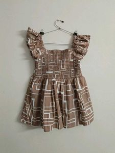Geometric Print Top