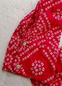 Bandhani Y2k Top