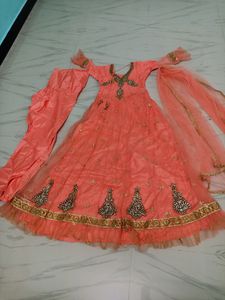 Heavy Work And Beautiful Enthic Gown