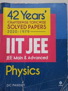 IIT JEE Physics - DC Pandey