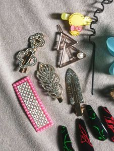 Combo Hair Clips &amp; Hairtie