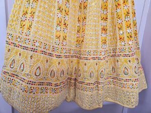 Mustard Color Lehnga Choli