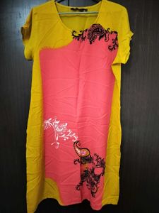 Comfortable Below Knee Length Kurta