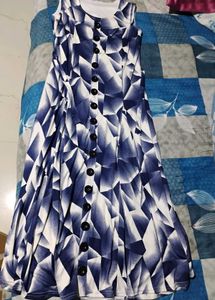 🩵✨Geometric Print Midi Dress✨💫