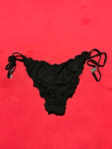 H&amp;M Black Lace Bikini Panty