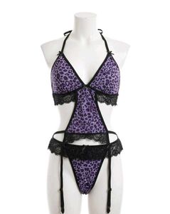 Leopard Print Thong Set