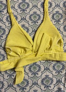 Yellow Two-Piece Set