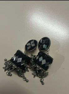 3 earrings set