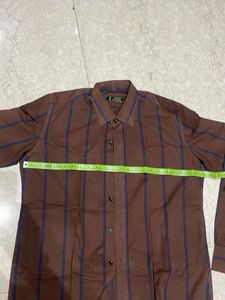 Brown Striped Apex Shirt