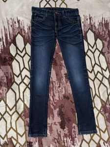Dark Blue Denim Jeans