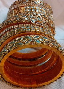 Bridal Kundan Bangles ❤️