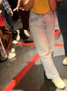 Light Wash Wide Leg Jeans