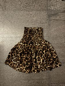 Y2K Leopard Print Tube Top