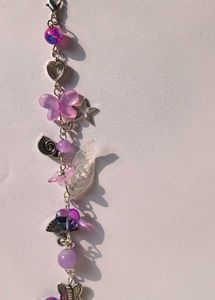 Magical Floral Purple Bracelet