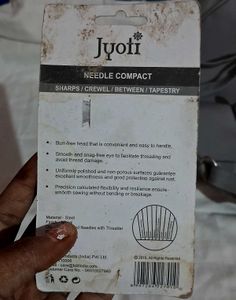 Jyoti Needle Compact - 30 Sewing Needles