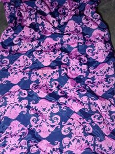 purple heavy patyala silk salwar kameez