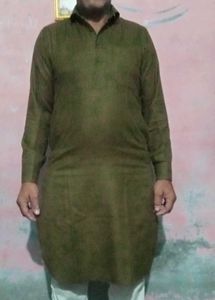 Olive Green Kurta