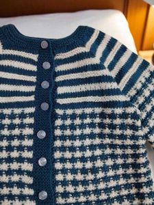 Unisex Kids Handmade Knitted Woolen Sweater