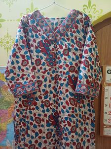 Printed Cotton Kurta
