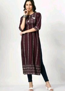 Elegant Striped Kurta