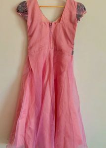 Pastale Pink Colour Gown