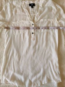 White Button-Down Shirt