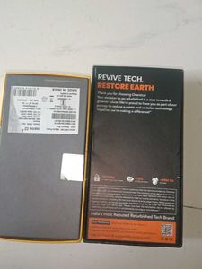 Realme C2 + Ovantica phone empty box