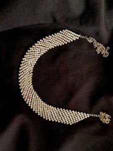 Rhinestone Choker Necklace