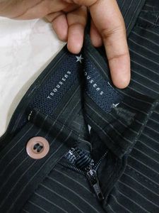 Ribbed Wide Leg Trousers