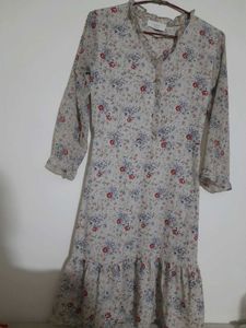 Floral Print Midi Dress