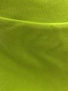 halter beach top in neon lime green color