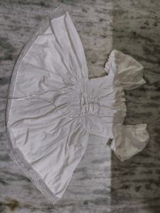 gothic lolita coquette white lace corset dress