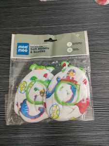 Mee Soft Mittens And Booties Set