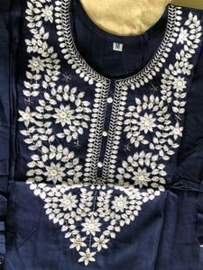Elegant Embroidered Kurta