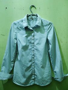 Striped Button-Down Shirt