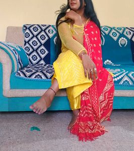 Kurta Pant Dupatta Set