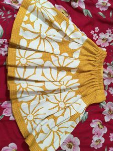 skirt Top with pajami