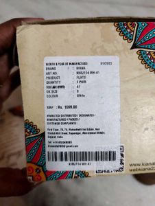 Embroidered Ethnic Flats