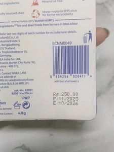 NIVEA Peach Shine Lip Balm