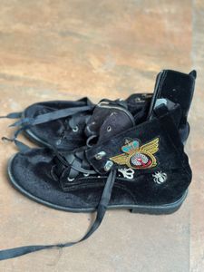 Truffle Collection Black Derby Boots 39 Euro