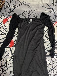 Elegant Black Party Dress