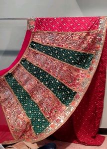 Heavy Party Wear Bandhini Saree